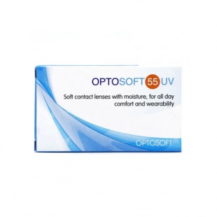 Optosoft 55 UV  (6 pk)