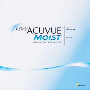 1-DAY ACUVUE MOIST  (90 pk)